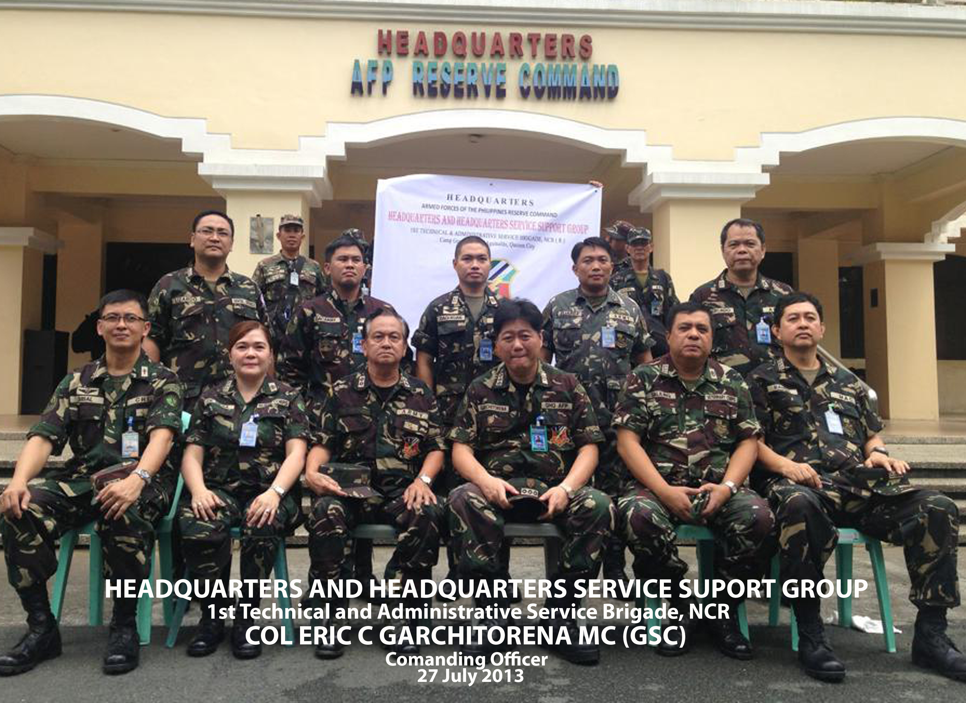 Headquarters & Headquarters Service Support Group